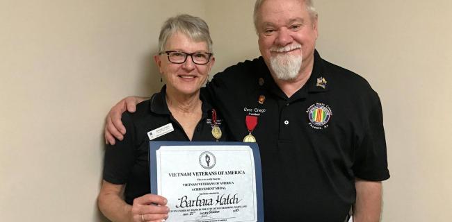 Barbara Hatch and Gene Crego