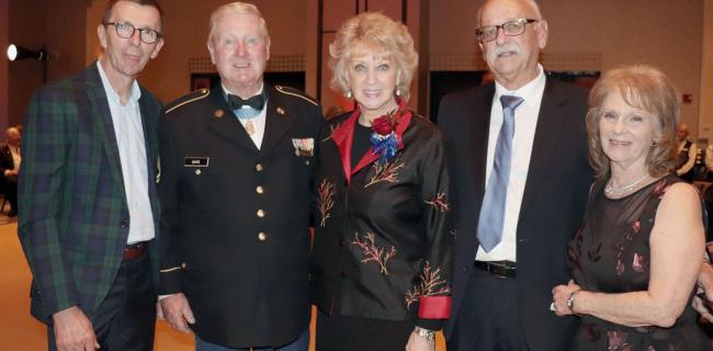 sammy and dixie with donors